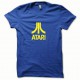 Tee shirt Atari jaune/bleu royal