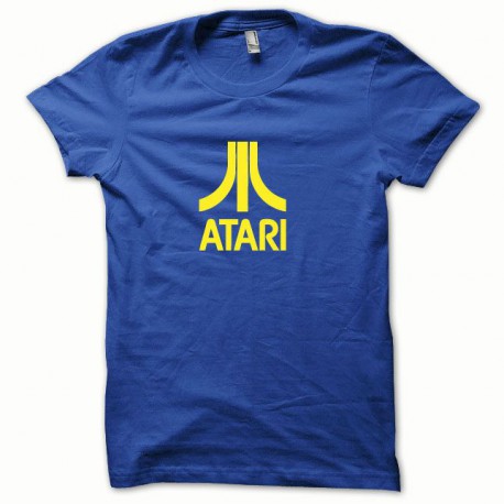 Tee shirt Atari jaune/bleu royal