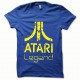 Tee shirt Atari Legend jaune/bleu royal
