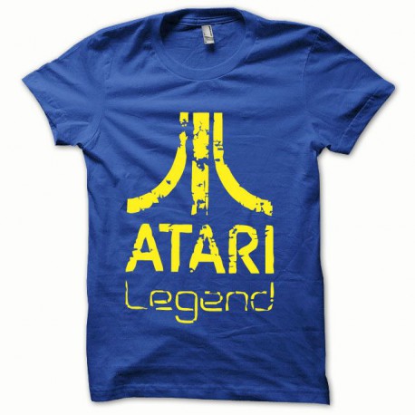 Tee shirt Atari Legend jaune/bleu royal