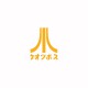 Shirt Atari Japan orange / white