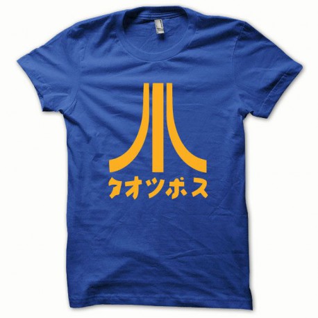 Shirt Atari Japan orange / royal