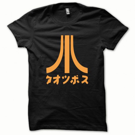 Camisa Atari Japón naranja / negro