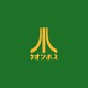 Tee shirt Atari Japon orange/vert bouteille