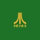 Tee shirt Atari Japon orange/vert bouteille