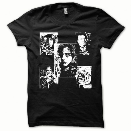 Tee shirt Pink Floyd blanc/noir