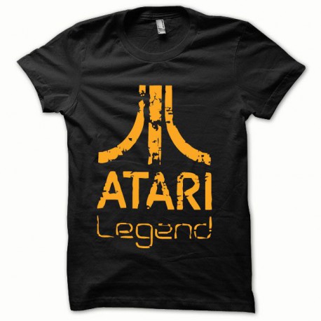 Tee shirt Atari Legend orange/noir