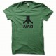 Camisa Atari negro / verde botella