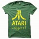 Tee shirt Atari Legend jaune/vert bouteille