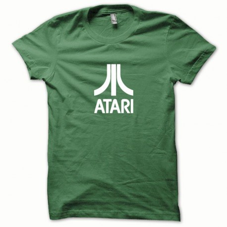 Tee shirt Atari blanc/vert bouteille