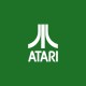 Atari camisa blanca / verde botella
