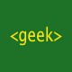 Tee shirt GEEK jaune/vert bouteille