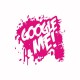 Tee shirt Google Me rose/blanc