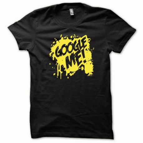 Shirt Google Me yellow / black