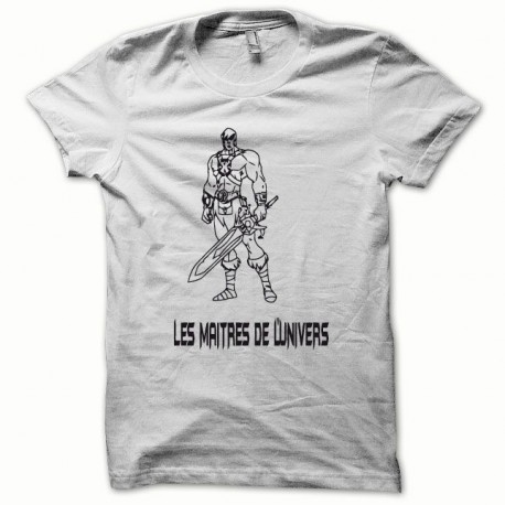 Tee shirt Les maitres de l'univers noir/blanc