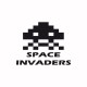 Tee shirt Space Invaders noir/blanc