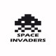 Tee shirt Space Invaders noir/blanc