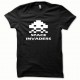 Tee shirt Space Invaders blanc/noir