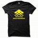 Tee shirt Space Invaders jaune/noir