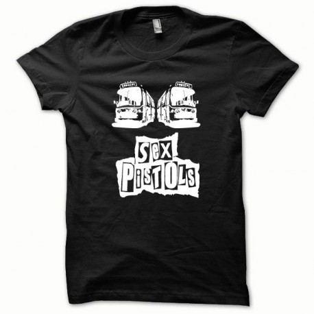 Tee shirt Sex Pistols blanc/noir
