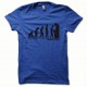 Insert black t-shirt Evolution corner / royal