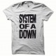 Tee shirt System of a Down noir/blanc
