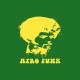 Tee shirt Afro Funk jaune/vert bouteille