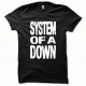Tee shirt System of a Down blanc/noir