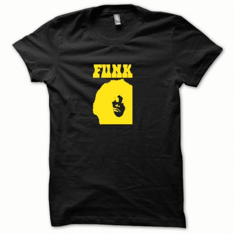 Shirt Funk yellow / black