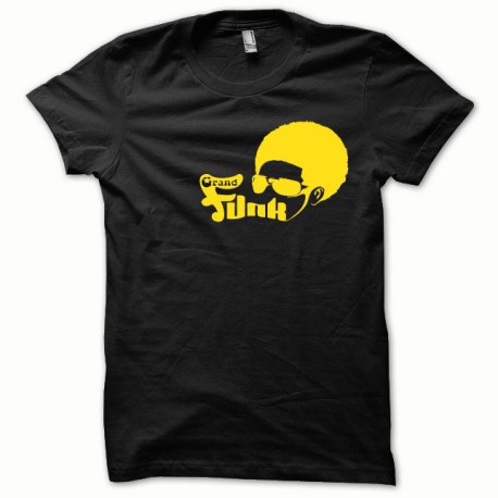 Shirt Funk yellow / black