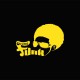 Tee shirt Funk jaune/noir