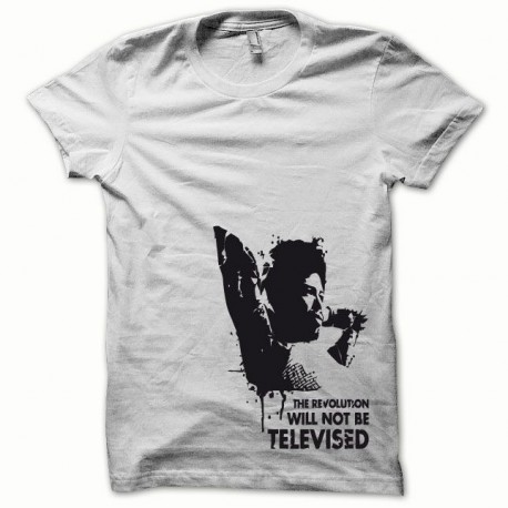 Tee shirt Afro Revolution noir/blanc