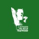Tee shirt Afro Revolution blanc/vert bouteille