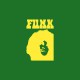 Tee shirt Afro Funk jaune/vert bouteille