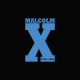 Tee shirt Malcom X bleu/noir