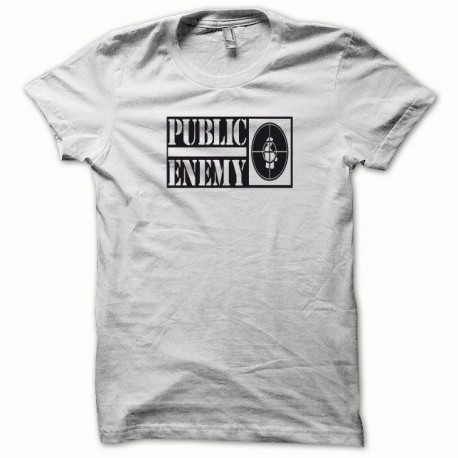 Camiseta Public Enemy negro / blanco