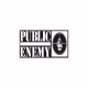 Camiseta Public Enemy negro / blanco